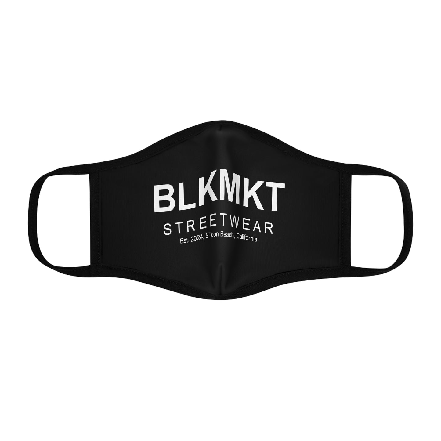 BLKMKT Streetwear™ Fitted Polyester Face Mask